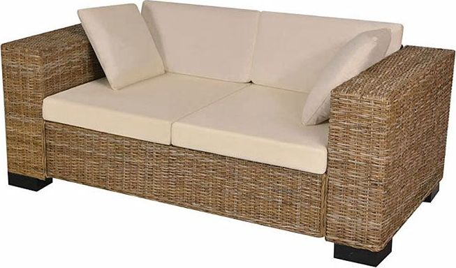 Elior Sofa rattanowa 2-osobowa Carrera 2C