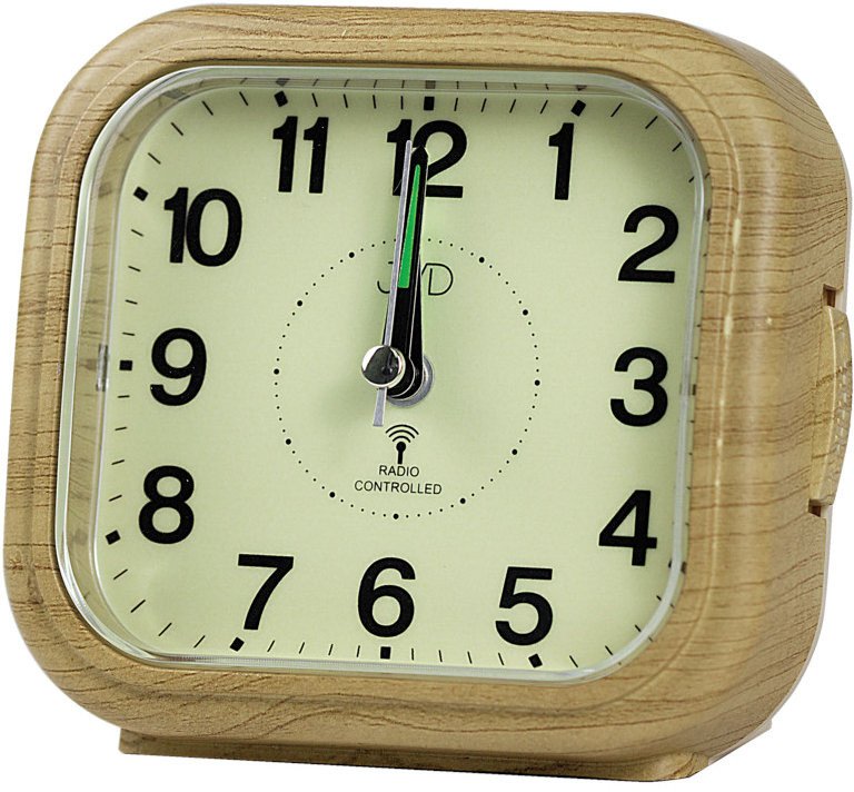 JVD Budzik RB1603.2 11 cm sterowany radiowo drzemka podświetlenie .