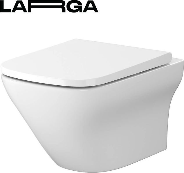 Miska WC Cersanit K120-004 Miska Wisząca UM Larga Square Clean on Box// CE.KRLA.MW-CLEAN-ON-SQUARE
