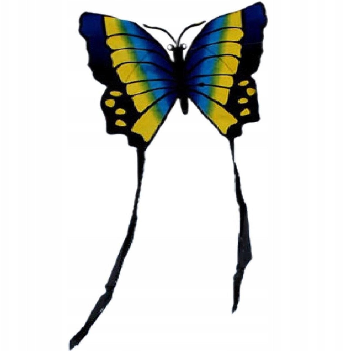 LATAWIEC MOTYL 88x78CM NIEBIESKO ŻÓŁTY ENERO TOYS