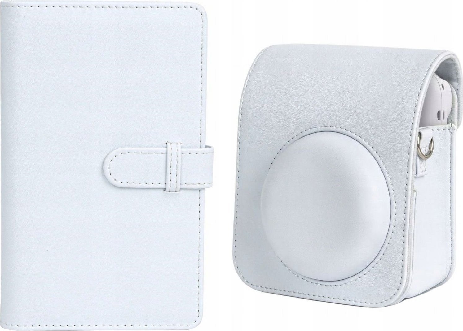 Pokrowiec LoveInstant Futerał Etui Do Fuji Instax Mini 12 + Album 108x / Biały