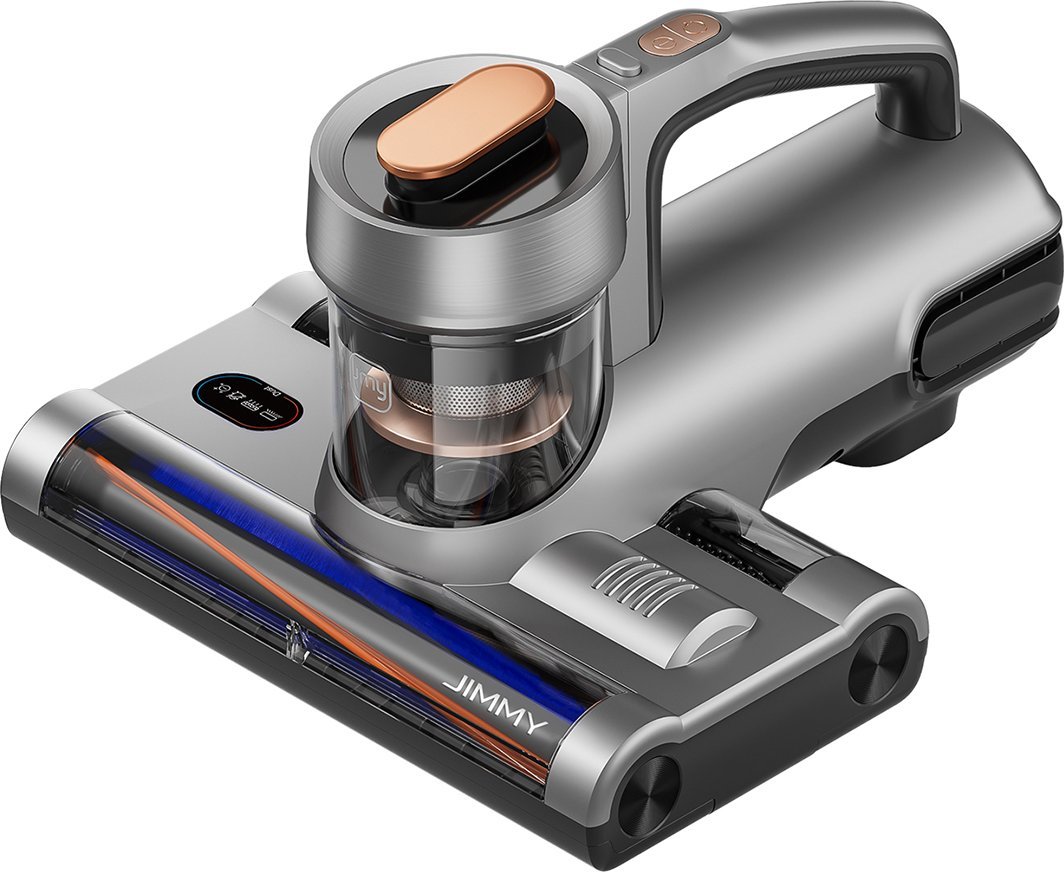 Odkurzacz do materacy dla alergików sterylizacja roztoczy UV i ultradźwięki JIMMY BX7 600W - srebrny szary Odkurzacz do materacy dla alergików steryli