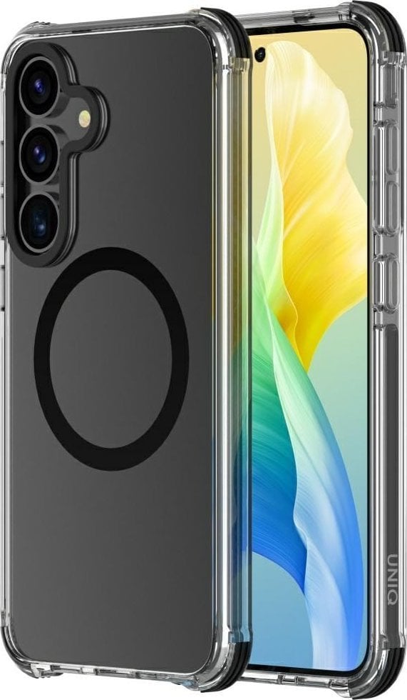 UNIQ Combat Case for Samsung Galaxy S25+ Magclick Charging Black