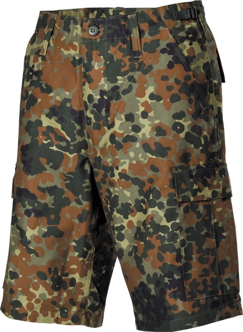 MFH Spodnie US Bermuda BDU flecktarn XL