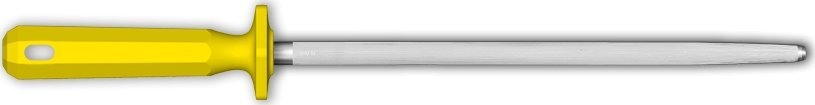 Ambrogio Sanelli Stalka Ostrzałka stalowa 30cm YEL