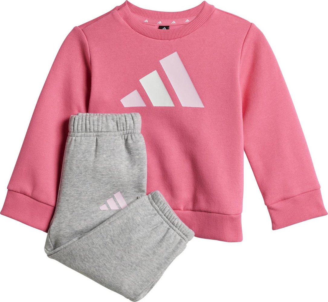 Adidas Dres dla dzieci Essentials różowo-szary JY0303 80cm