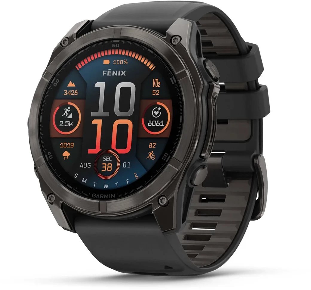 Zegarek sportowy Garmin Fenix 8 AMOLED Czarny (010-02905-21)