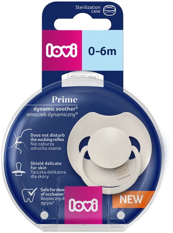 Smoczek 0-6m 1 szt Prime Coconut 34/400