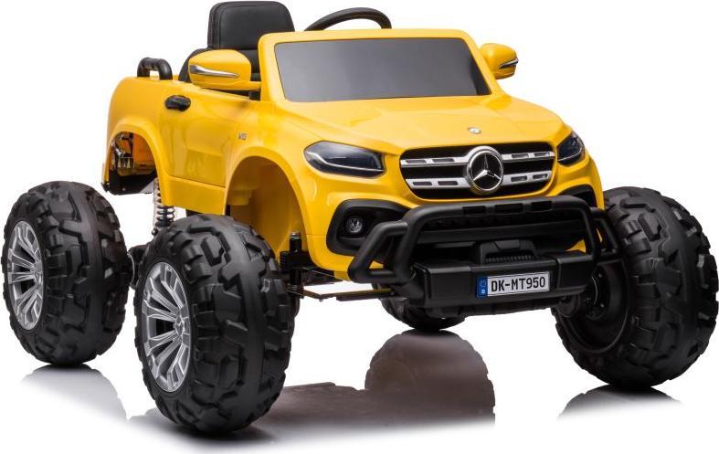 Lean Sport Auto Na Akumulator Mercedes DK-MT950 4x4 Złoto-Żółty Lakierowany