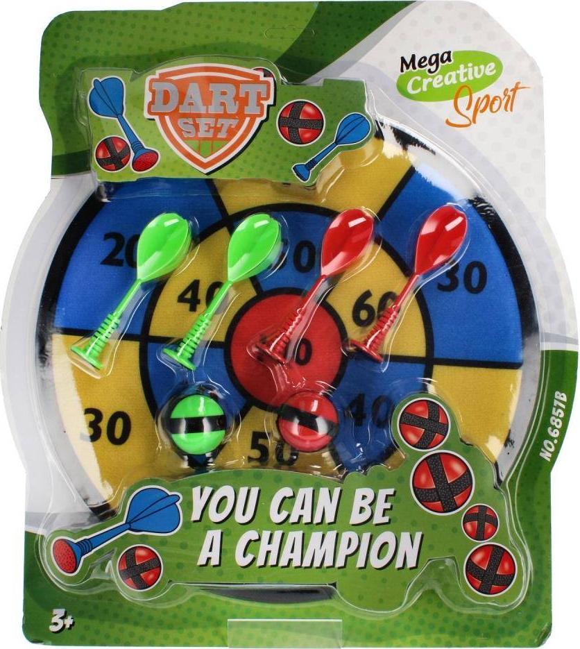 Mega Creative TARCZA Z PIL/RZUTK 34X39 MC SPORT RZEP B/C36/72