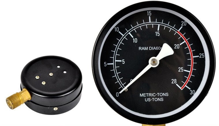 Manometr do prasy 20T (1/50)