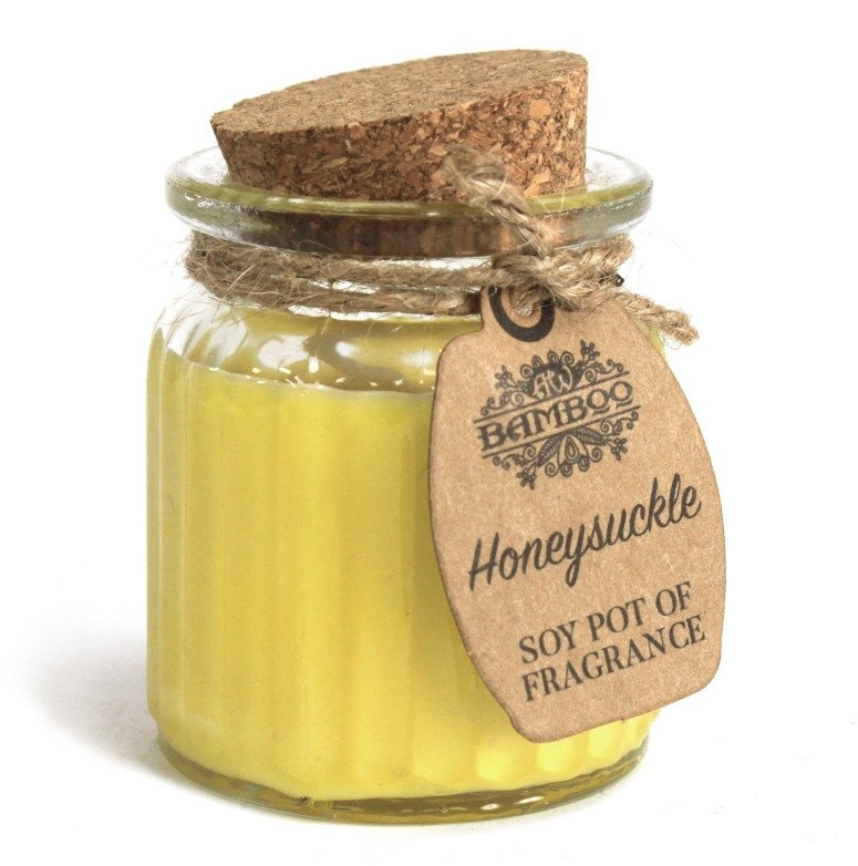 Zapachowa świeczka sojowa - Wiciokrzew