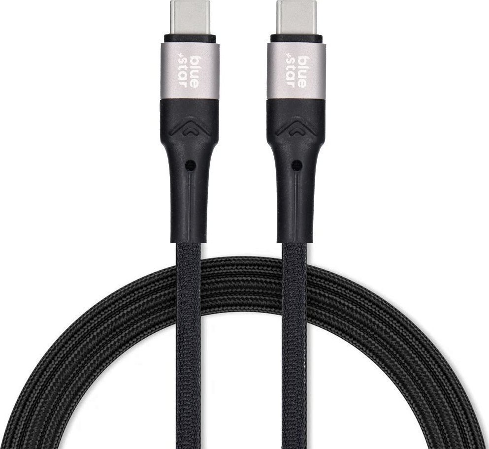 Kabel USB Blue Star USB-C - USB-C 2 m Czarny