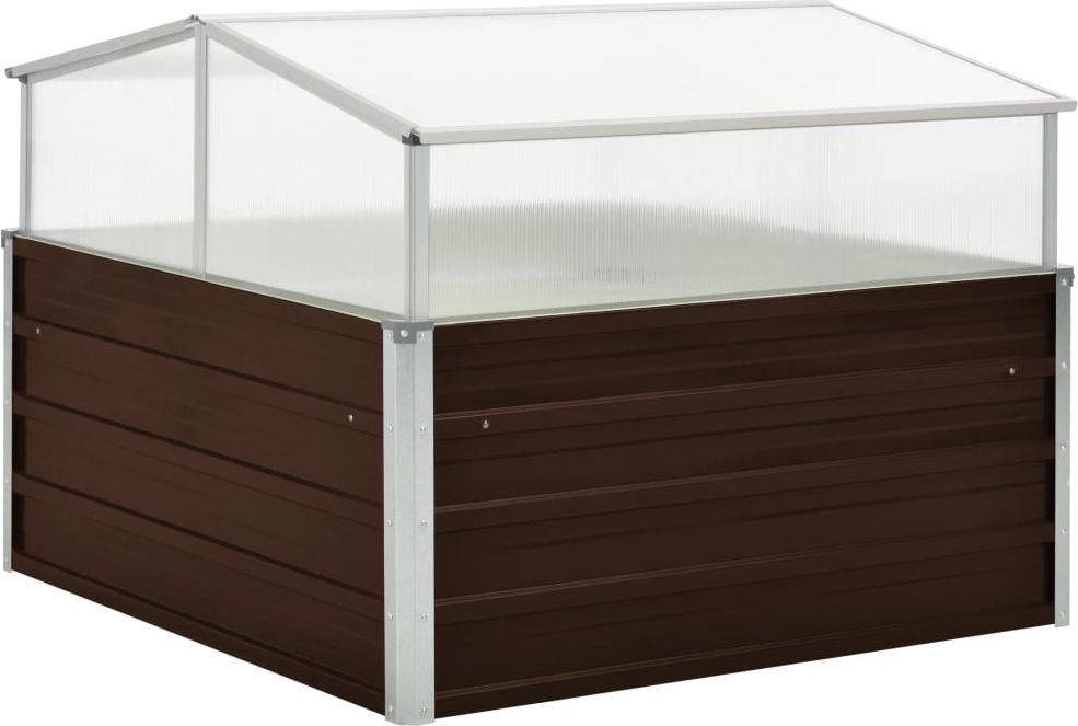 vidaXL Miniszklarenka 100 cm x 100 cm x 85 cm (45711)