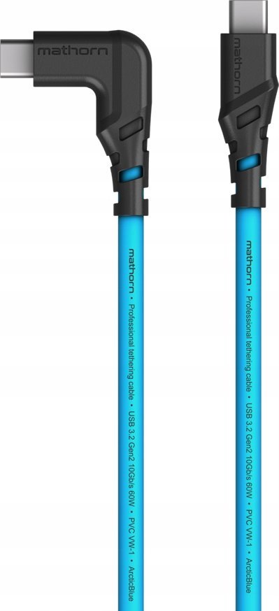 Kabel USB C2G USB-C - USB-C 2 m Niebieski (MTC-211)