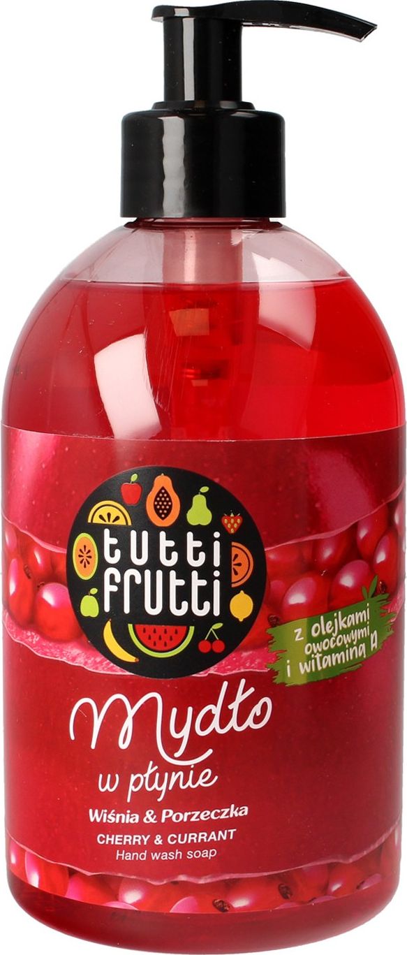 Farmona Mydło w płynie Tutti Frutti Wiśnia & Porzeczka 500ml