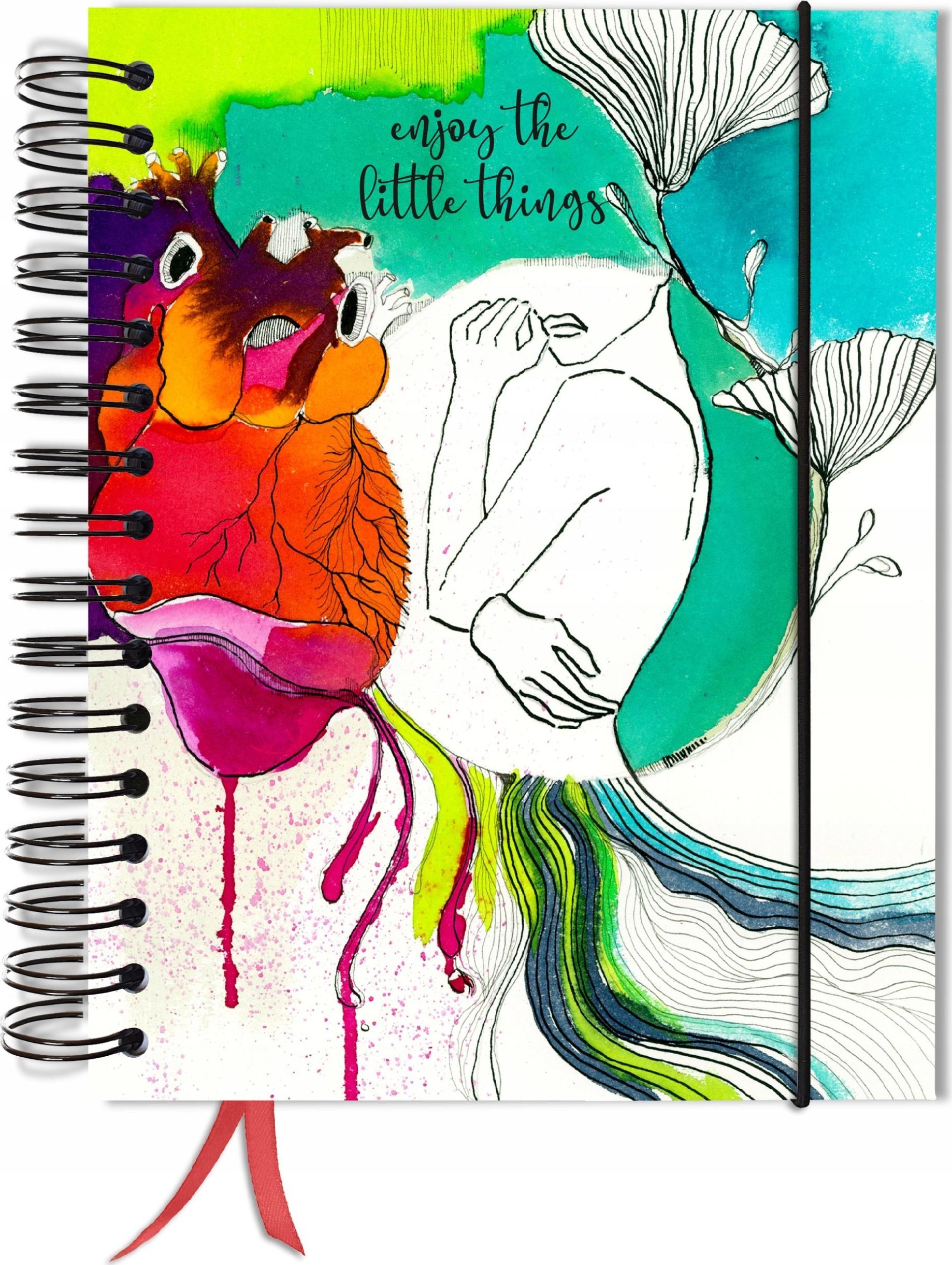 TadaPlanner Bullet journal 180 stron notatnik zeszyt w kropki A5+ notes