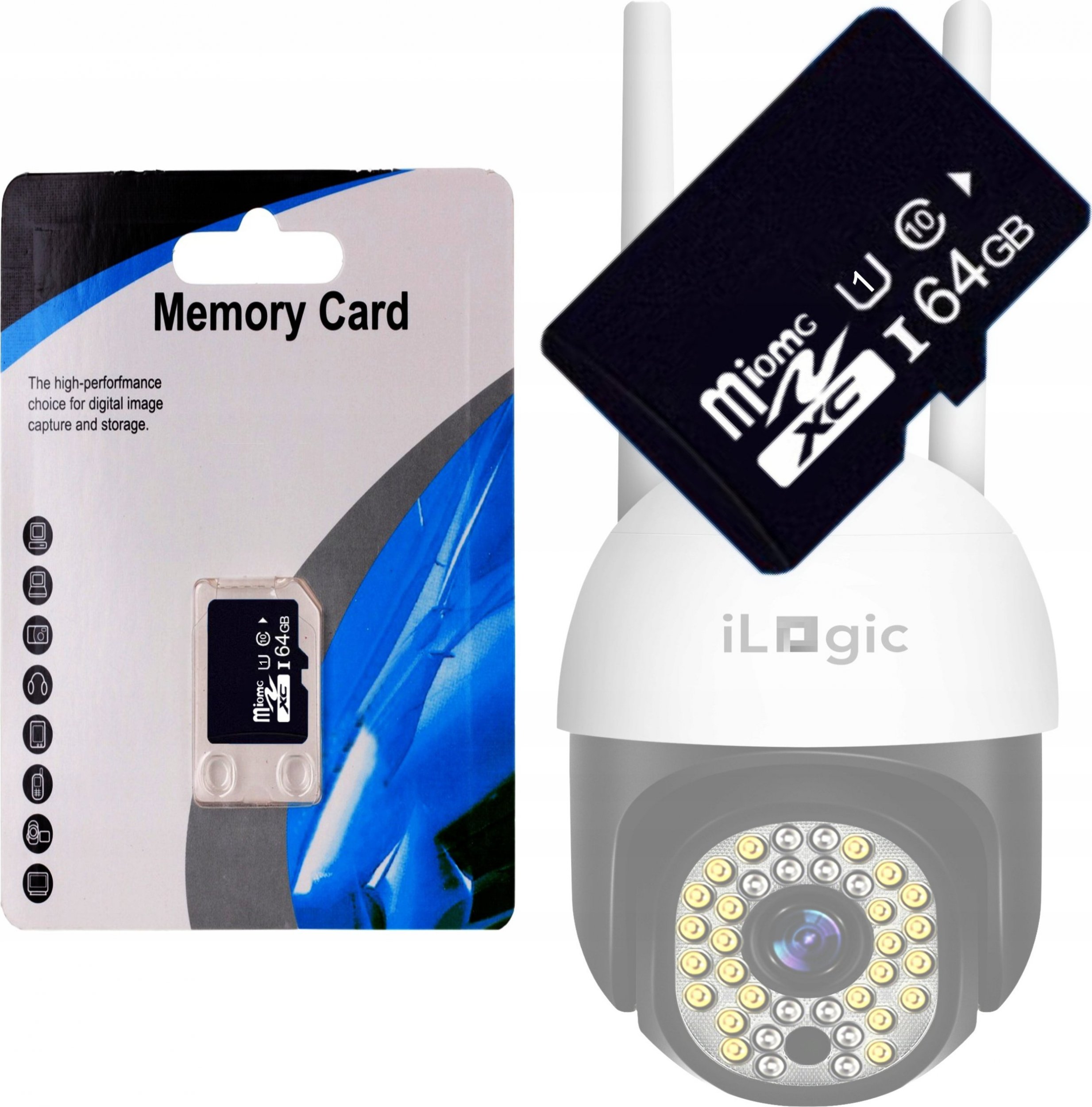 Karta iLogic MicroSDXC 64 GB Class 10 U1 (Karta Pamięci iLogic MicroSD)