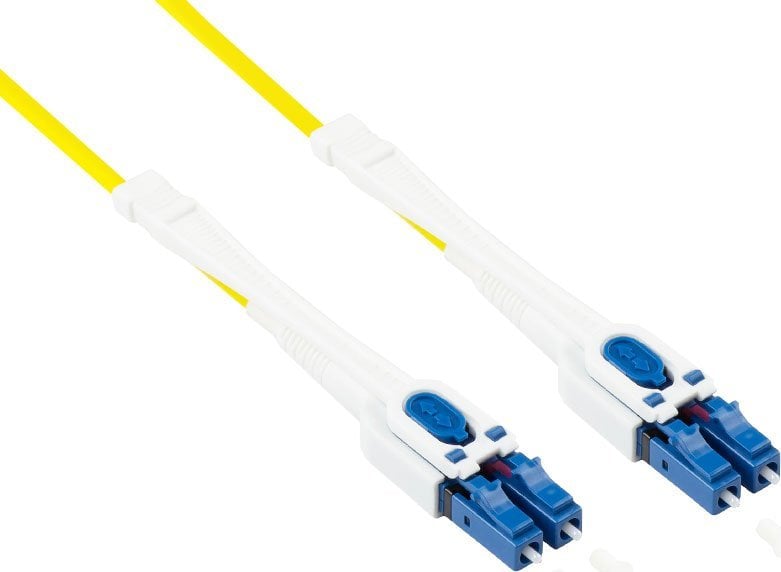 Alcasa Alcasa LW-U901LC kabel InfiniBand / światłowodowy 1 m LC Żółty