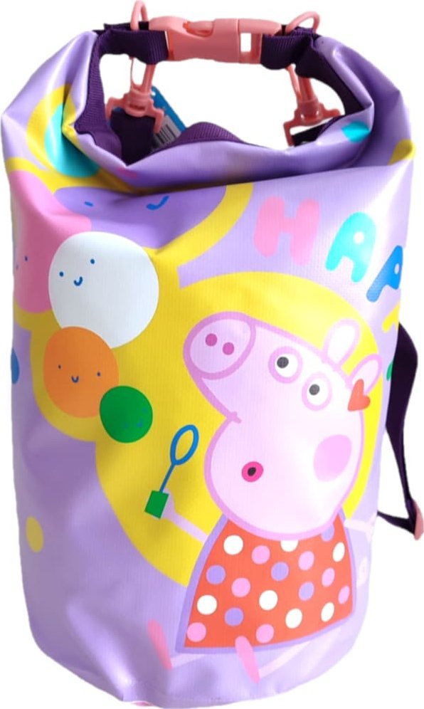 Euroswan Wodoodporna torba plecak worek Świnka Peppa na basen plażę