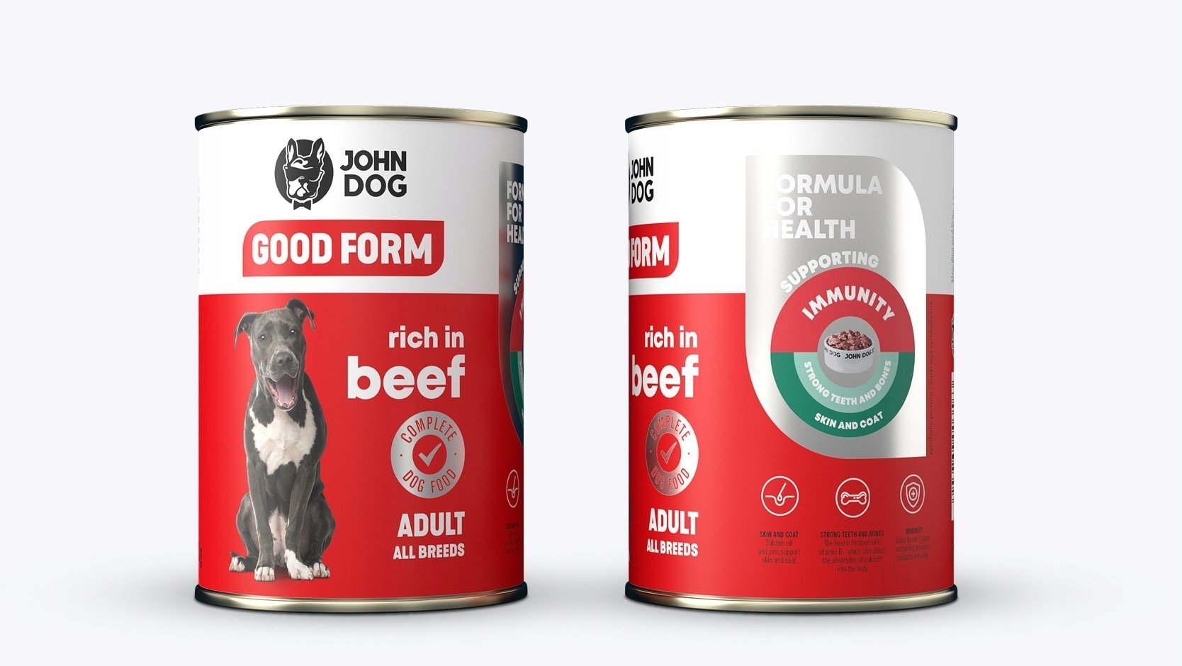 John Dog GOOD FORM DOROSŁY W WOŁOWINĘ KARMA 800g