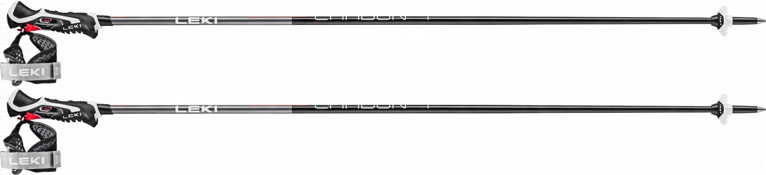 LEKI KIJE 3D CARBON 14 red 115