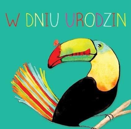 Clear Creation Karnet kwadrat CL4209_PO Urodziny Tukan