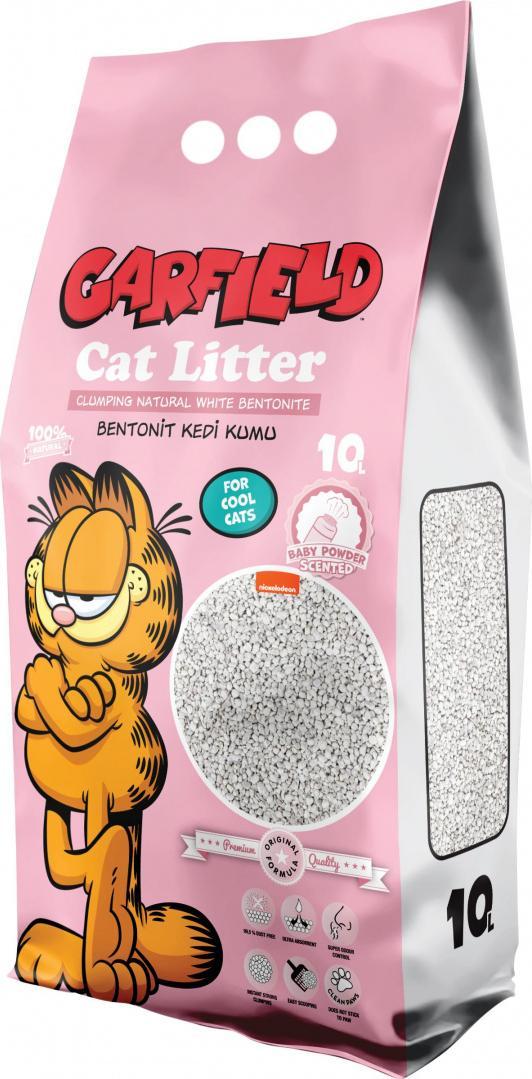 Żwirek dla kota Garfield Baby Powder 10 l