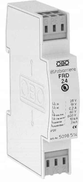 Bariera odgromowa FRD 24 24V AC FRD 24 5098514
