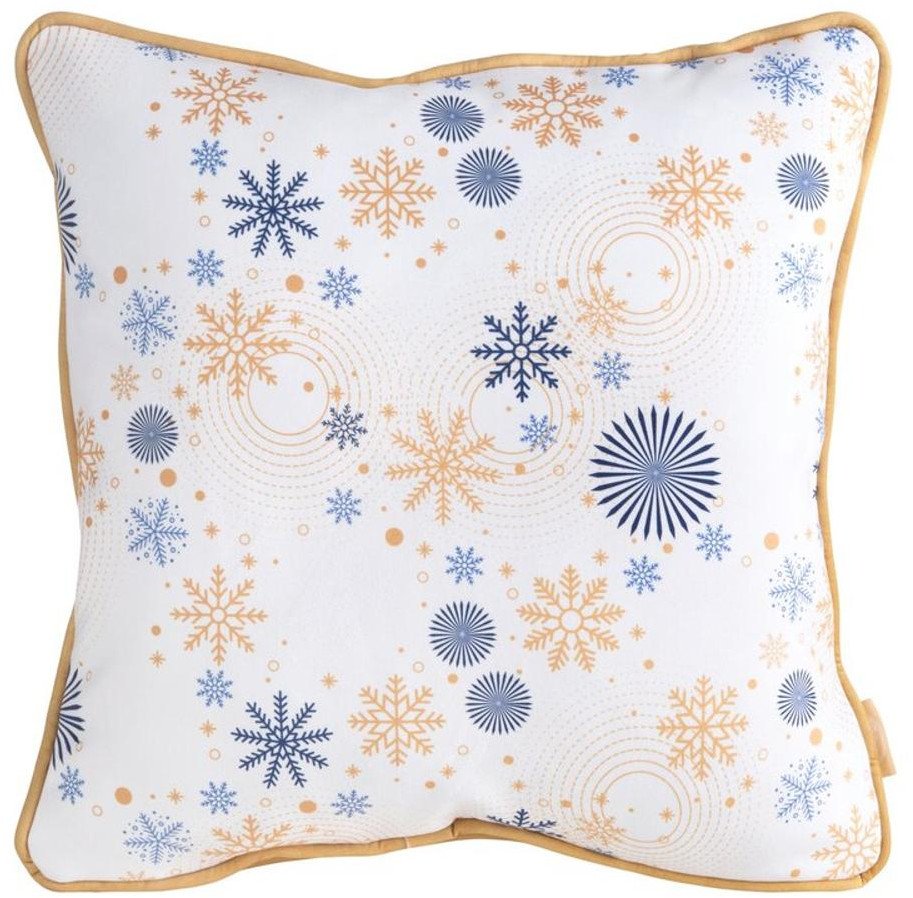 POSZEWKA ŚWIATECZNA CAROL01 45 X 45 CM BIAŁY