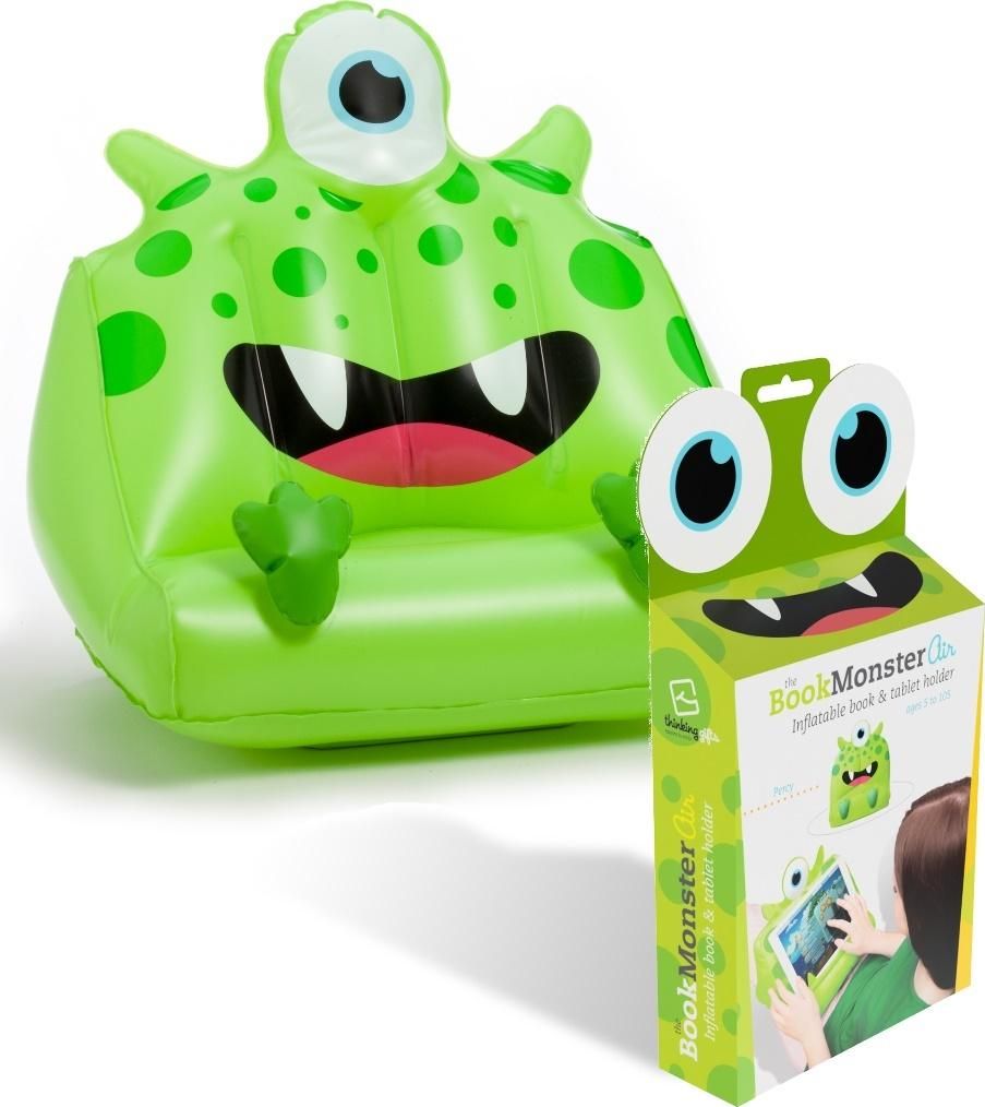 Thinking Gifts BookMonster Air Percy two teeth podstawka zielona