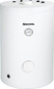 SWK-150L / KOSPEL / WYMIENNIK / C.W.U. STOJĄCY Z WĘŻOWNICĄ SPIRALNĄ - KRÓĆCE W GÓRĘ TERMO TOP, BIAŁY /