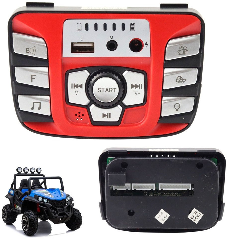 Panel Muzyczny do Pojazdu na Akumulator S2588 EDUKAMP