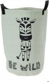 Storage Solutions Worek na zabawki lub ubrania do prania SAFARI, płótno,Ø 30 cm