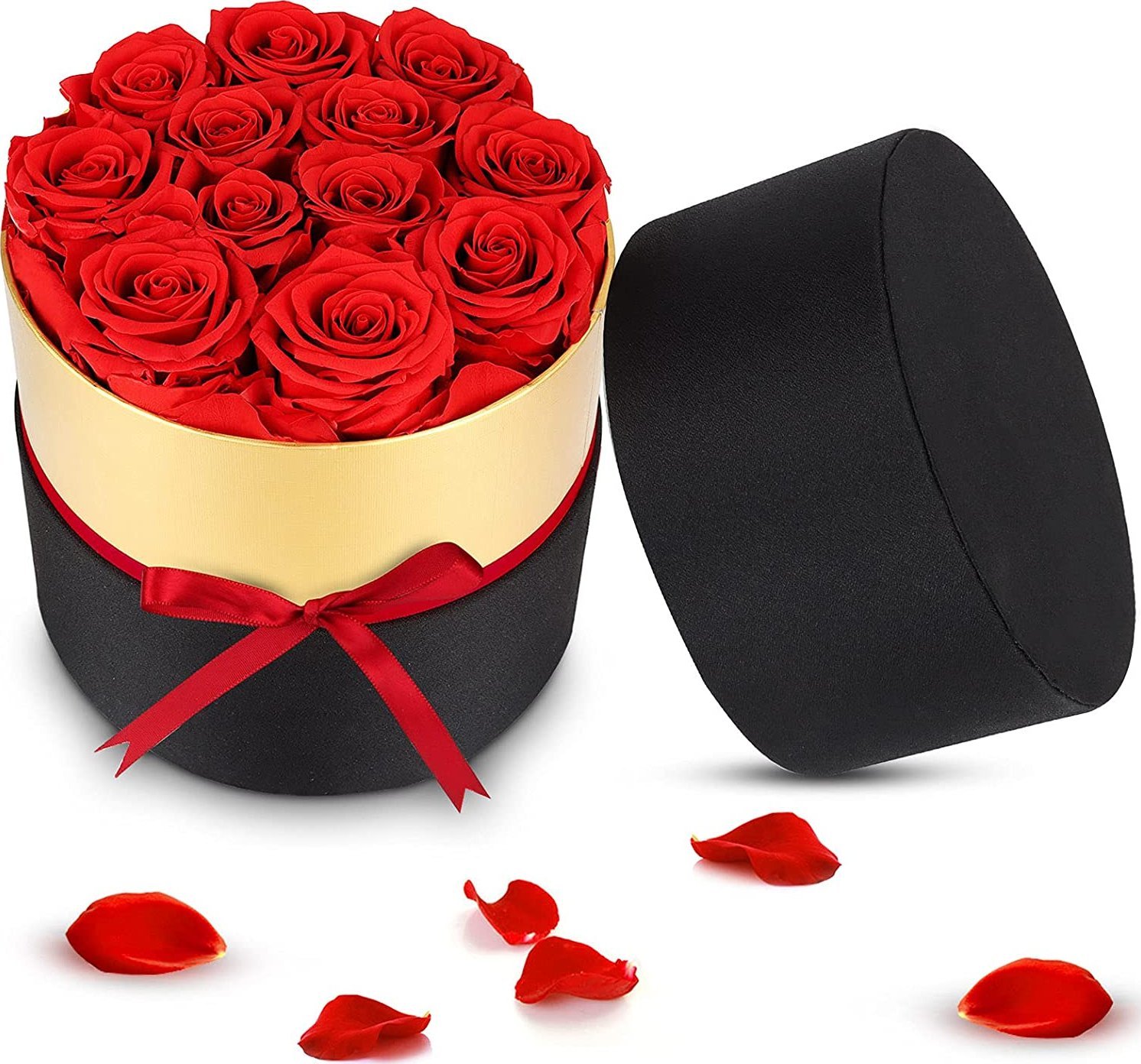 ToPrezent.pl Flower Box z 12 Prawdziwych Róż