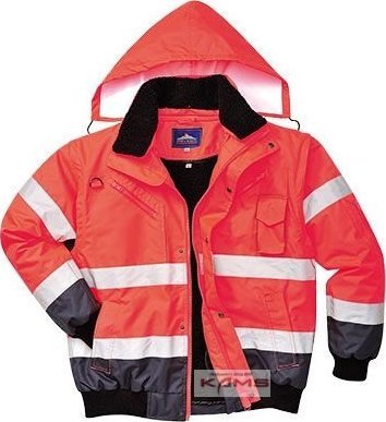 Portwest C465 Dwukolorowa całoroczna kurtka ostrzegawcza 3w1 - EN471 - Żółto-czarny L