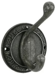 HANGER 1 HOOK CH136AS AGED SILVER