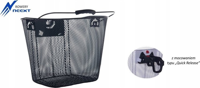 NEEXT Koszyk rowerowy siatkowy na CLICK