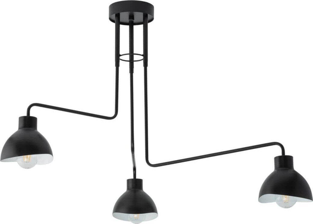 Lampa sufitowa Sigma Obrotowa lampa sufitowa Holi 3-płomienna nad stół czarna