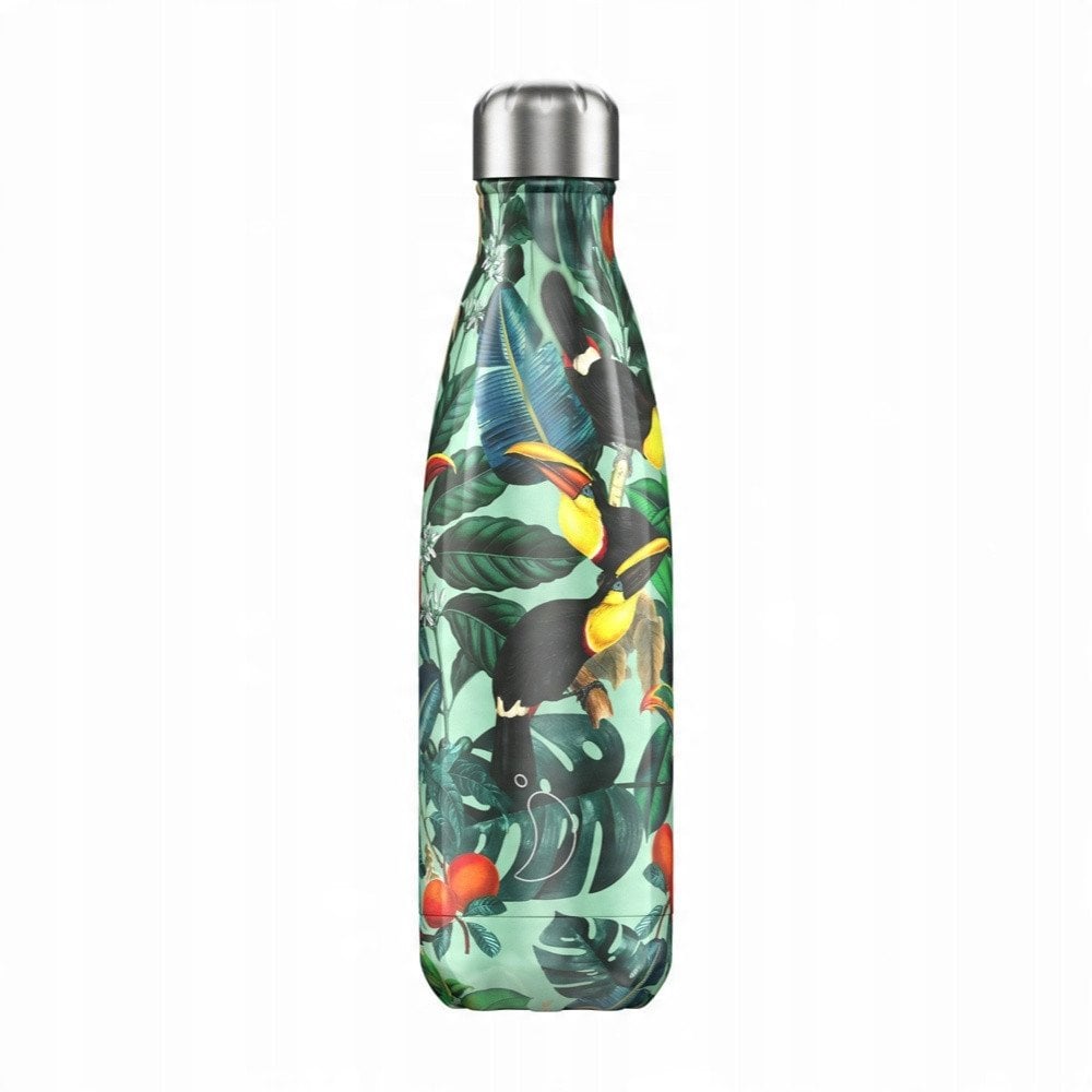 Chilly's thermos drinking bottle, Emma Bridgewater Toucan, 500 ml