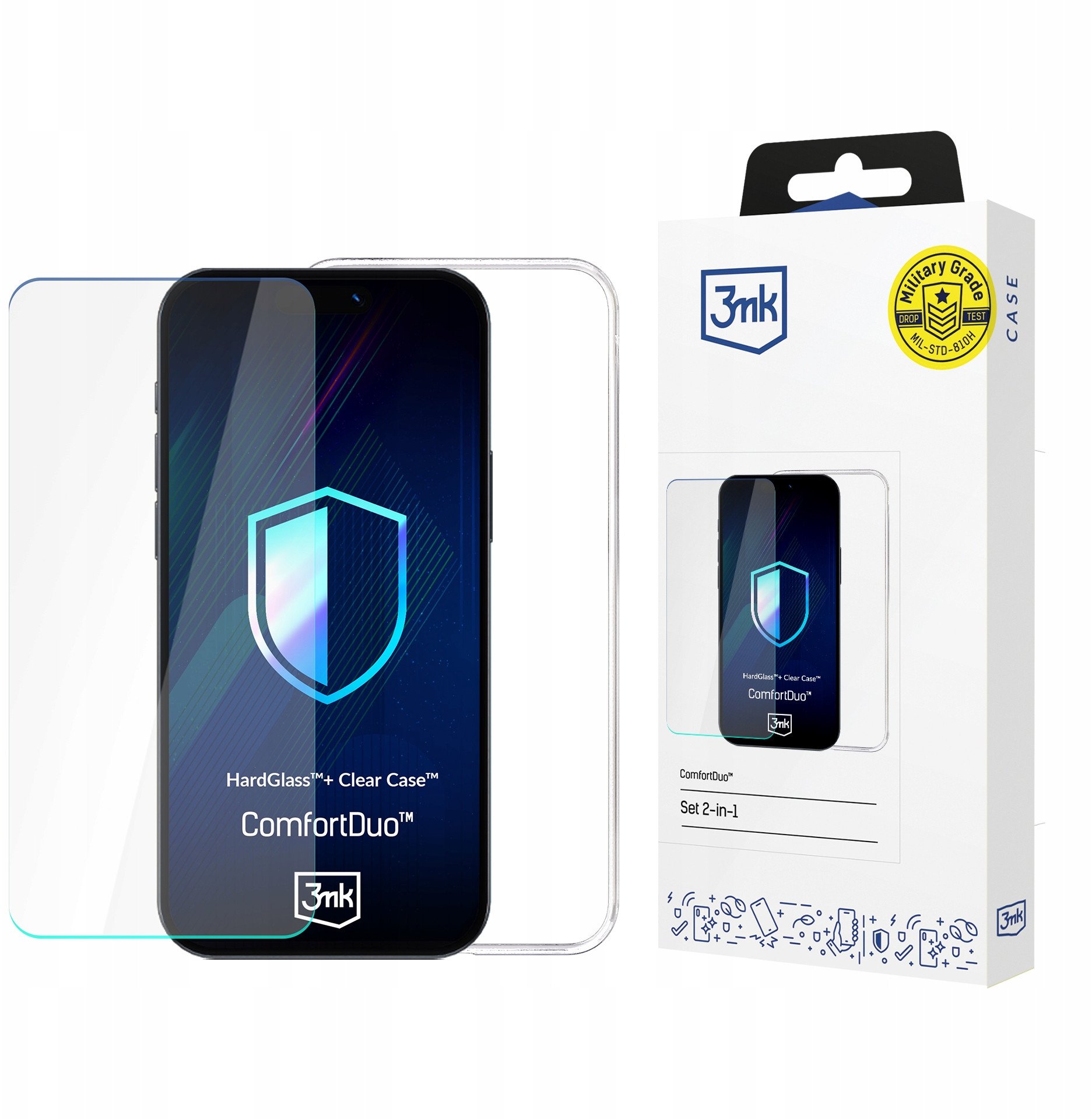 Redmi Note 14 4G - 3mk ComfortDuo Clear