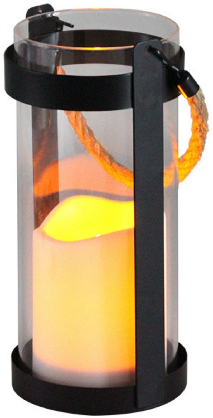 Latarnia solarna Askoy 313225 LED do ogrodu 3000K czarna