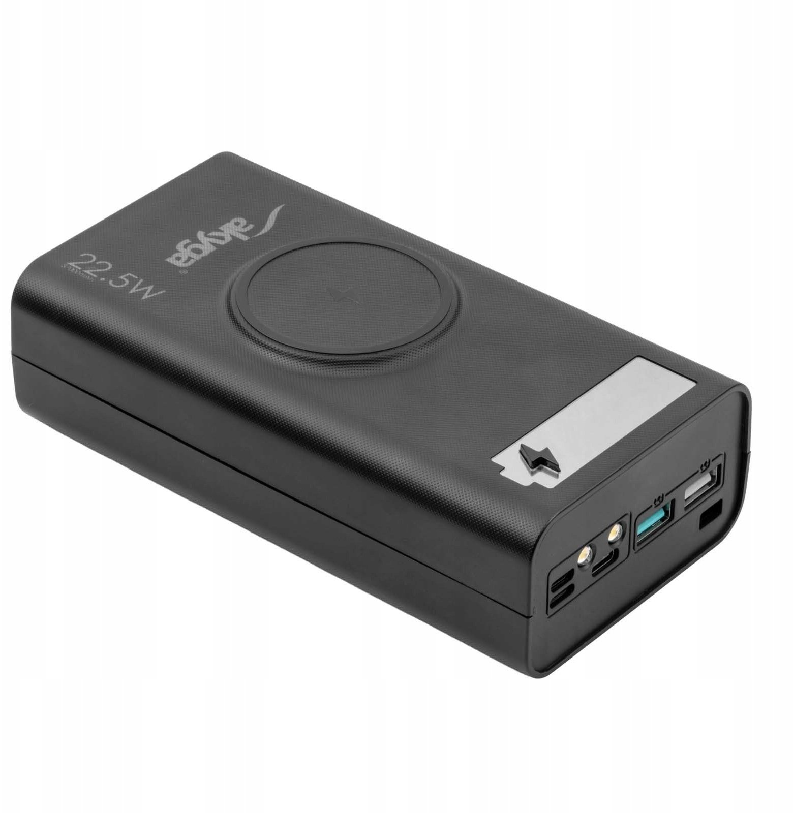 Obudowa Power Bank AK-BC-05 Ładowarka bezprzewodowa 12x Li-Ion 18650 QI QC4+ PD 22.5W