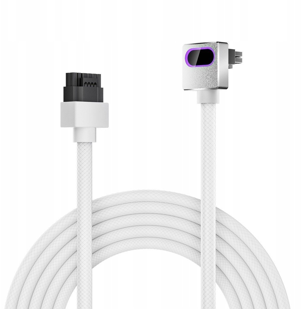 12VHPWR - 12VHPWR, 0.5m, Biały (Hydrus 16pin Model B white)