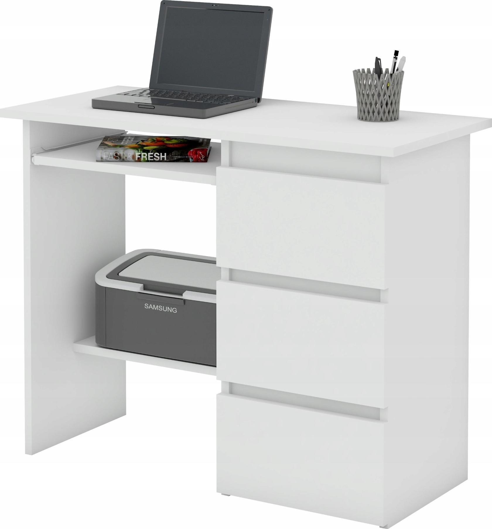 Biurko MartigoPlus Beta 2 Białe 94 cm x 43 cm