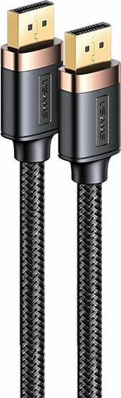 Kabel Usams DisplayPort - DisplayPort 2m czarny (6958444974231)