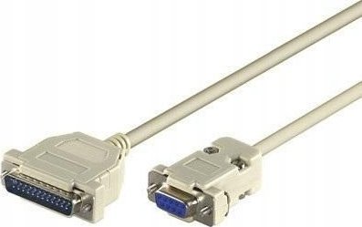MicroConnect Microconnect IBM029-2 kabel równoległy Szary 1,8 m DB25 DB9