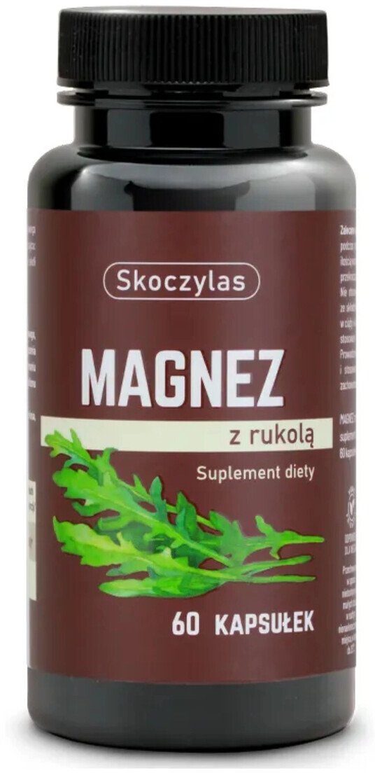Skoczylas Magnez z rukolą suplement diety 60 kapsułek