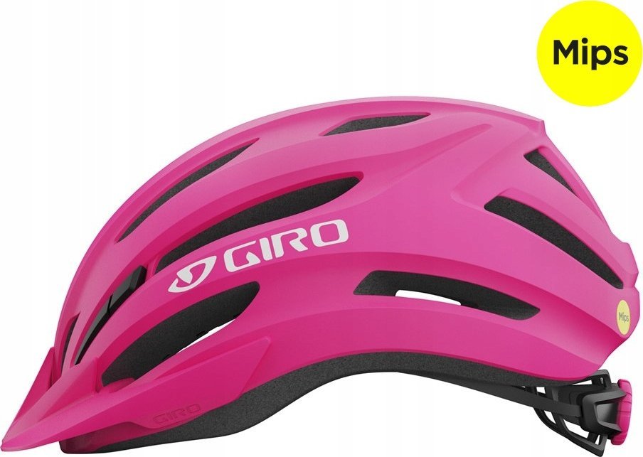 Giro Kask dziecięcy juniorski GIRO REGISTER II INTEGRATED MIPS matte bright pink roz. Uniwersalny (50-57 cm) (NEW 2024)