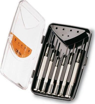 Beta Tools KPL.WKRĘTAKÓW PRECYZYJNYCH PŁASKICH 6SZT 1229LP/A6 BETA UTENSILI S.P.A.